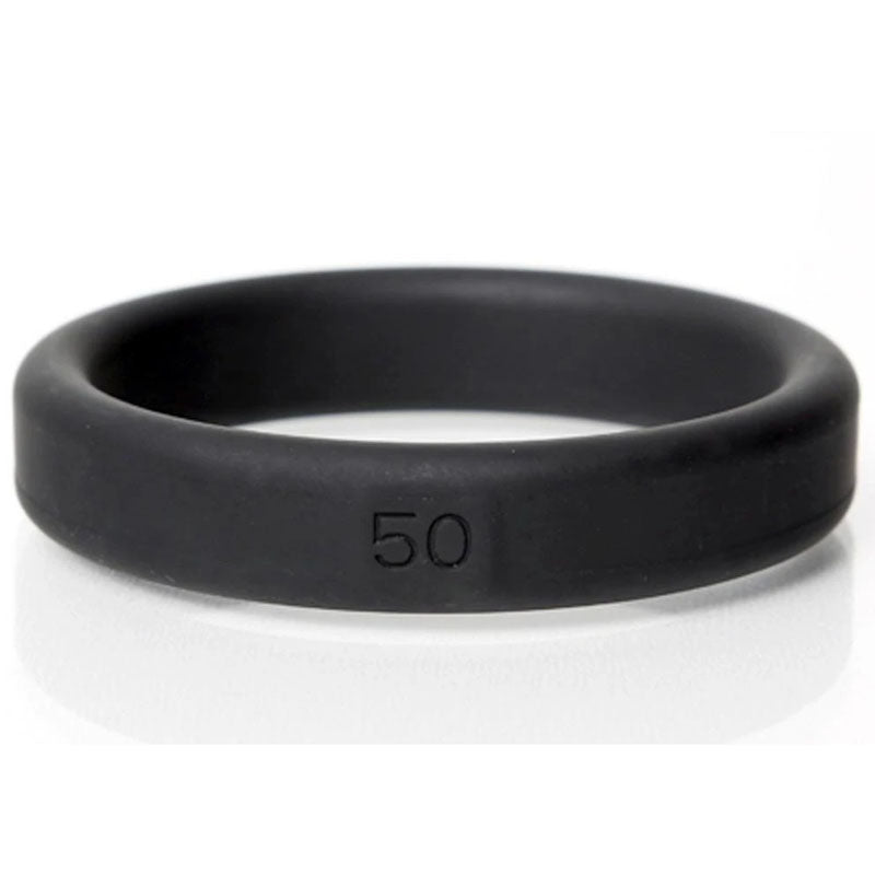 Boneyard Silicone Ring 50mm Black for Comfort and Durability COCK RINGS