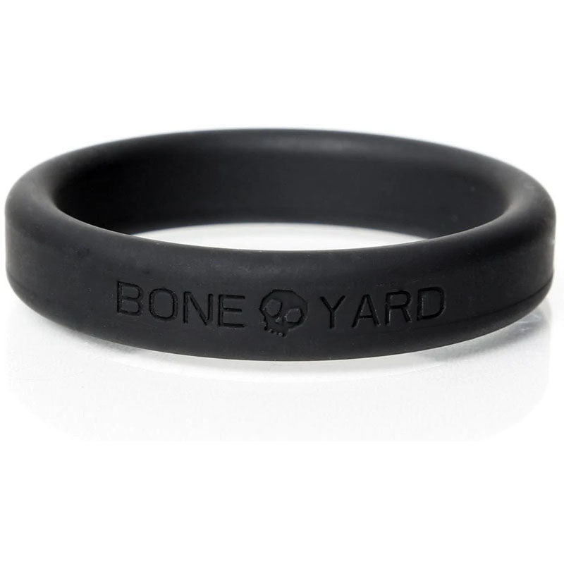 Boneyard Silicone Ring 50mm Black for Comfort and Durability COCK RINGS