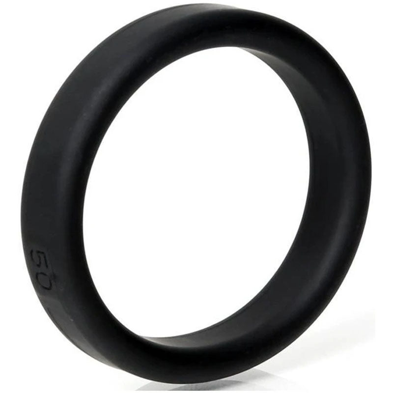 Boneyard Silicone Ring 50mm Black for Comfort and Durability COCK RINGS