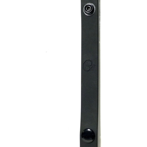 Boneyard Silicone Cock Strap - 3 Snap Ring - Black 8.25 Inch Cockrings