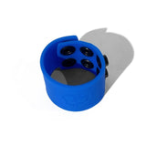 Boneyard 1.5in Silicone Ball Strap - 3 Snap - Blue