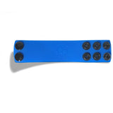 Boneyard 1.5in Silicone Ball Strap - 3 Snap - Blue