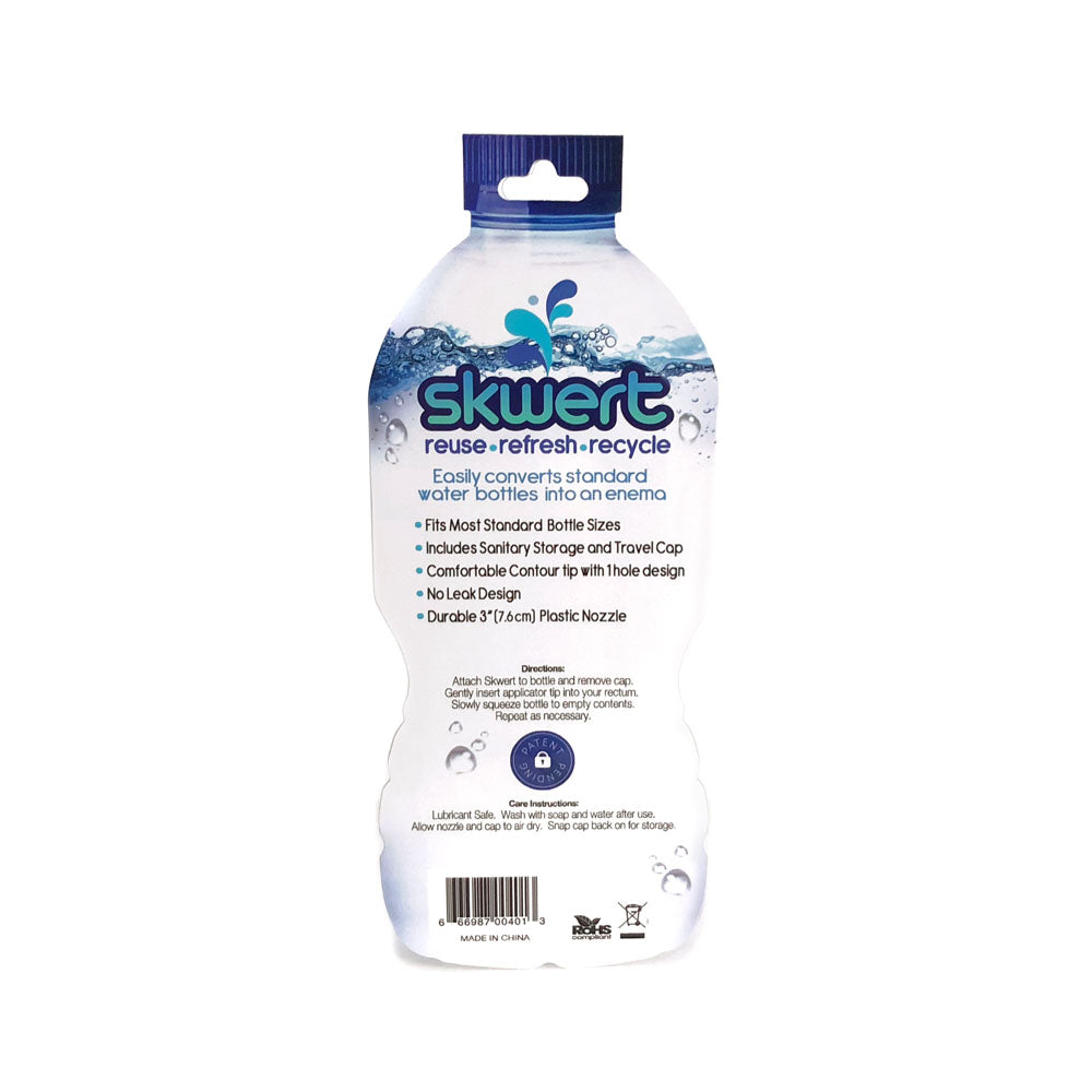 Skwert Water Bottle Douche – Converts Standard Bottles for Effective Cleansing Device > Essentials > Douches