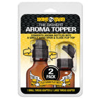 Aroma Topper 2 Pc - Small and Large Easy Flip Cap > Bondage Gear > Sniffer Caps