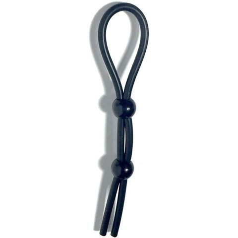 Boneyard Cock Leash Double - Adjustable Cock Lasso Ring Cockrings