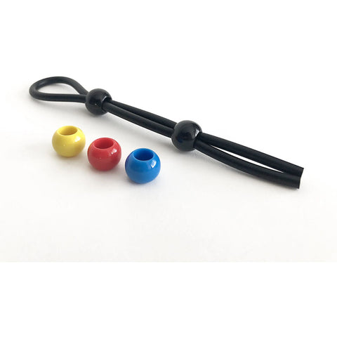 Boneyard Cock Leash Double - Adjustable Cock Lasso Ring Cockrings
