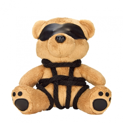 Bondage Bear Bound Up Billy Plush Toy for Adults Default Title Novelties