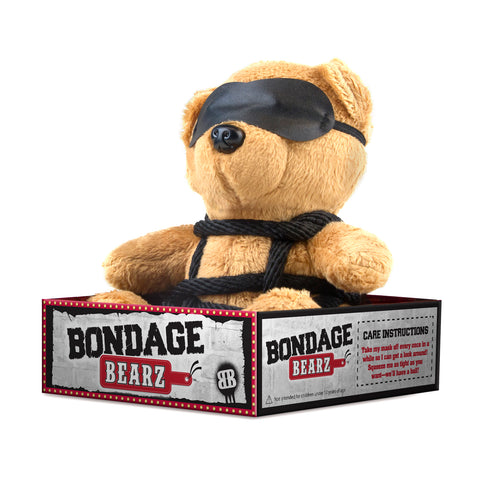 Bondage Bear Bound Up Billy Plush Toy for Adults Default Title Gag Gifts & Novelties