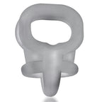 Ballsling Ball Split Sling Clear > Cock Ring > Sling