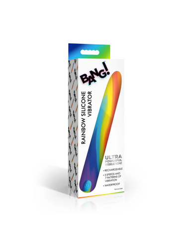 Bang Rainbow Silicone Vibrator for Ultimate Pleasure and Self-Care Moments Vibrators