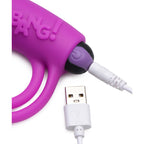 Bang Silicone Cock Ring and Bullet - Vibrating Cock Ring with Wireless Remote in Black > Cock Ring > Vibrating