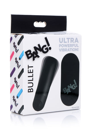 Bang Wireless Vibrating Bullet with Remote Control Black Sex Toy BULLETS