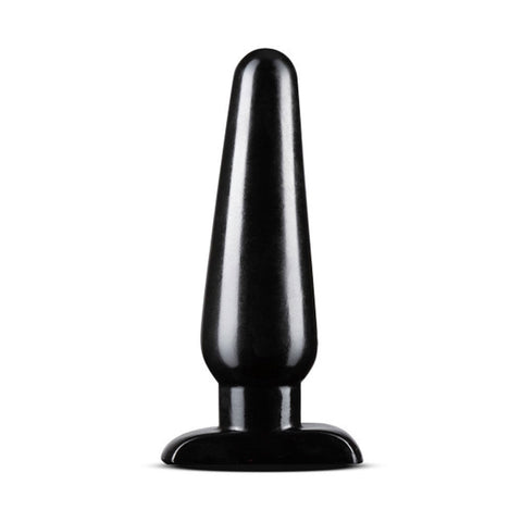 Basic Large Black Anal Plug for Comfortable Intimate Adventures Butt Plugs