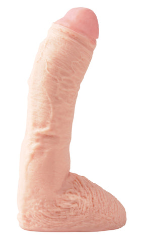 Basix Rubber Works 10 Inch Fat Boy Realistic Flesh Dildo Toy Dongs Realistic