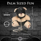 Master Series Hooded Teddy Bear Keychain Playful Adult Accessory > Novelties > Gag Gifts