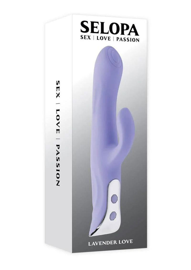 Lavender Love – Waterproof Dual Motor Rechargeable Flexible Vibrator Purple Vibrators