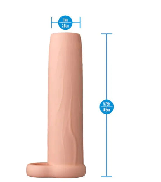 Performance 5.75 Inch Enhancement Sleeve – Flexible Penis Sleeve > Sex Toys For Men > Penis Sleeves