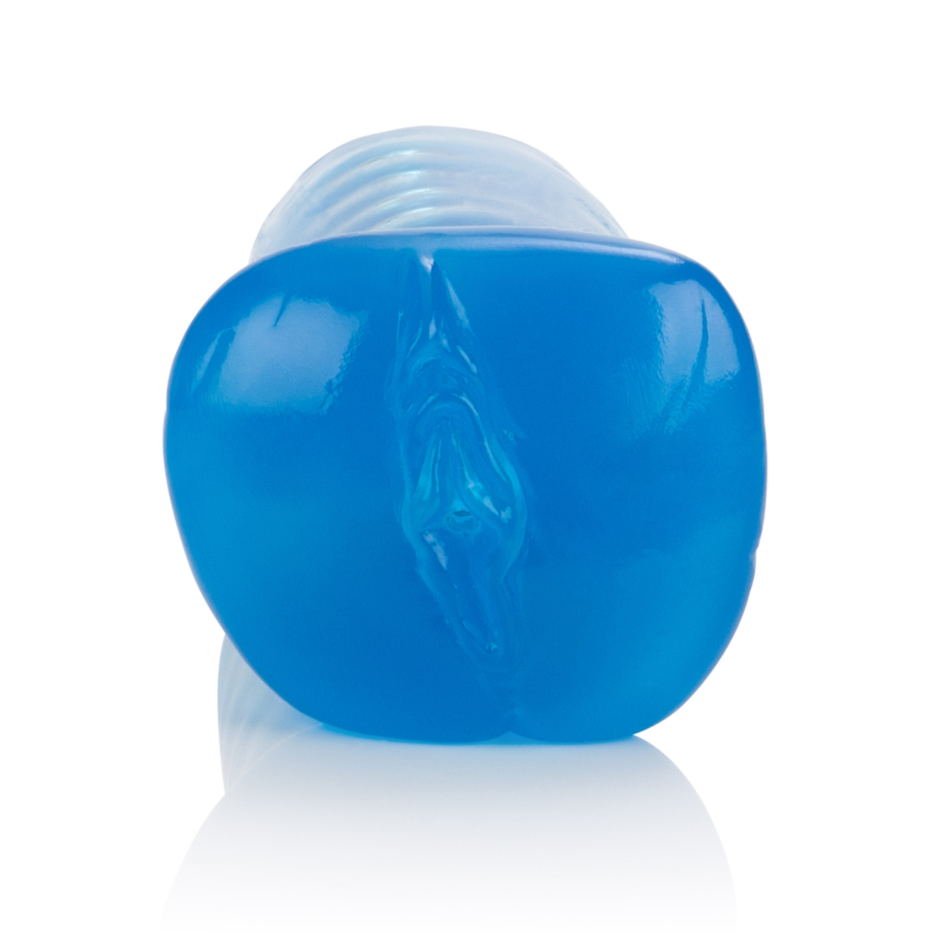 Beaded Masturbator with Silver Stroker Beads for Extra Stimulation Strokers - Manual
