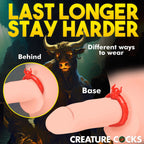 Beast Mode Silicone Cock Ring in Red > Cock Ring > Single