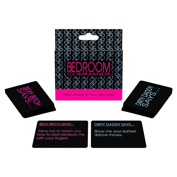 Bedroom Commands – Adult Intimacy Game Card Set > Novelties > Games