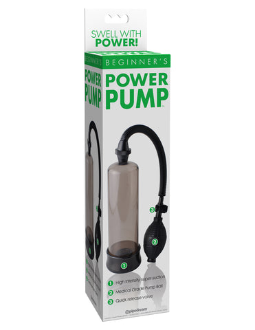 Beginner's Power Pump Smoke Penis Pump PUMPS