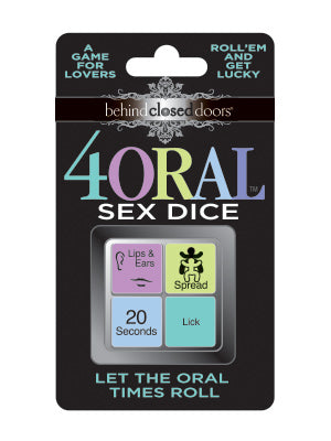 Behind Closed Doors Oral Sex Dice - 4 Lovers Dice Game Secondary image