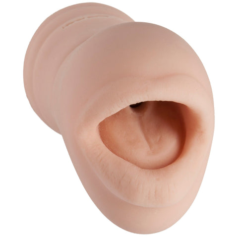 Belladonna Mouth Masturbator Made with Realistic Sil-A-Gel Strokers - Manual