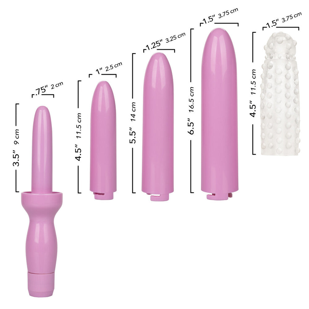 Dr. Laura Berman Intimate Basics Dilator Set – Body Safe ABS Vibrating Massager Dilator Set Secondary image
