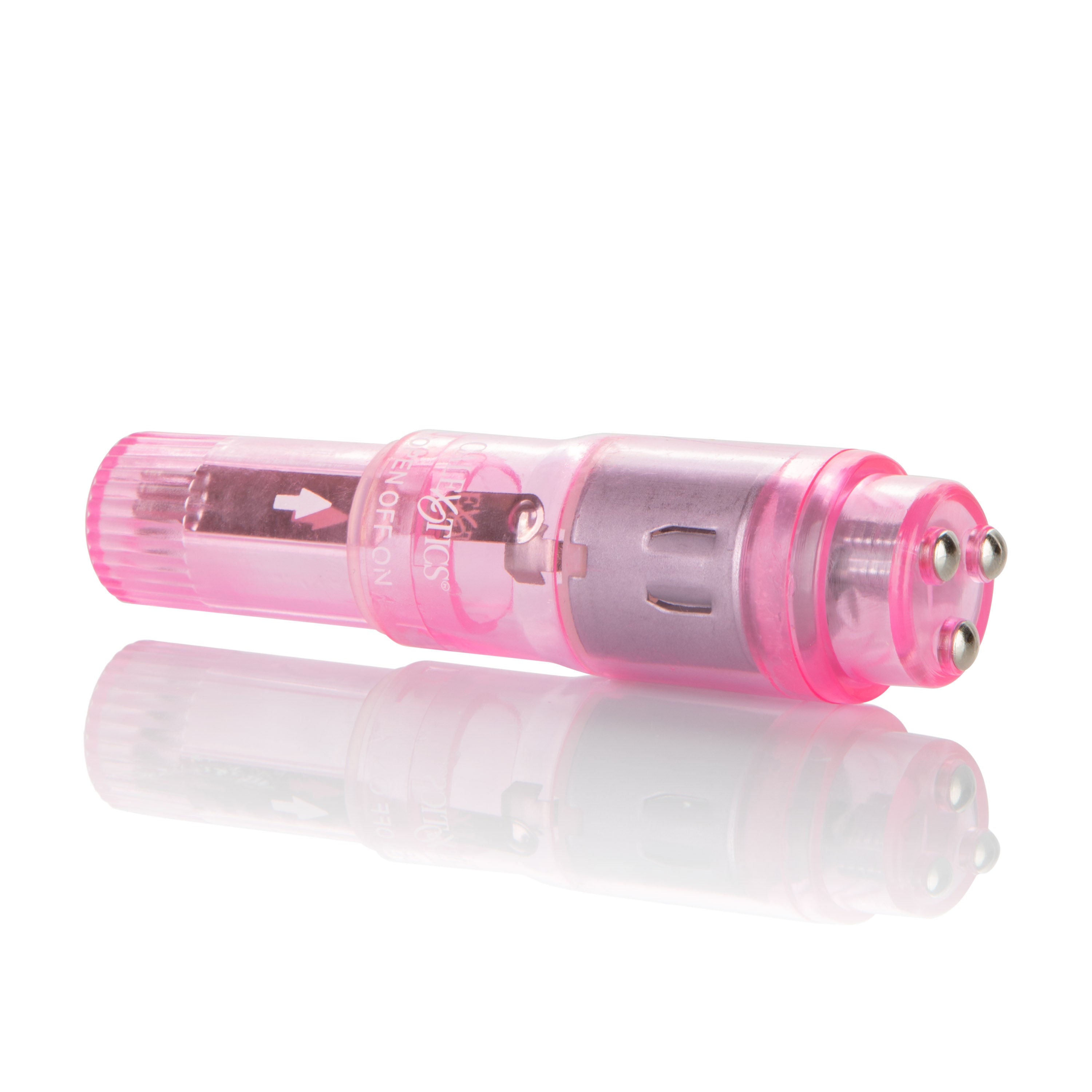 Shanes World Pocket Party Blue Rabbit Style Adult Massager Pink VIBRATORS-RABBIT