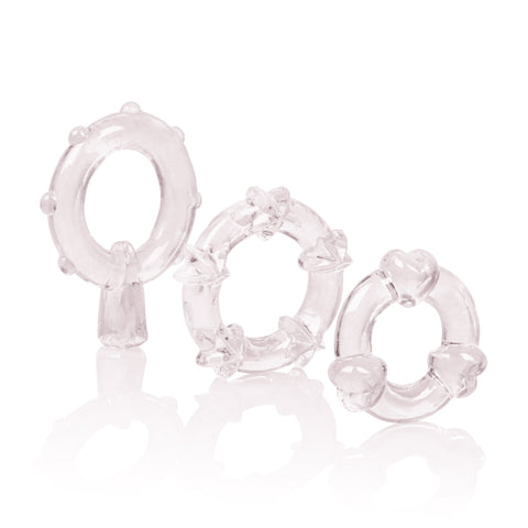 Magic Blue C-Rings Adult Intimacy Toy for Enhanced Performance COCK RING Set