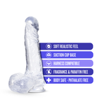 B Yours Plus Clear 5.5" Insertable Dildo Soft Realistic > Dildos > Realistic Dildos