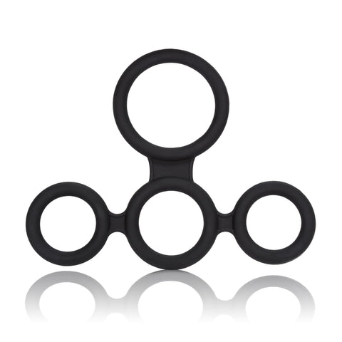 Big Man's Spreader Four-Point Erection System COCK RING Set