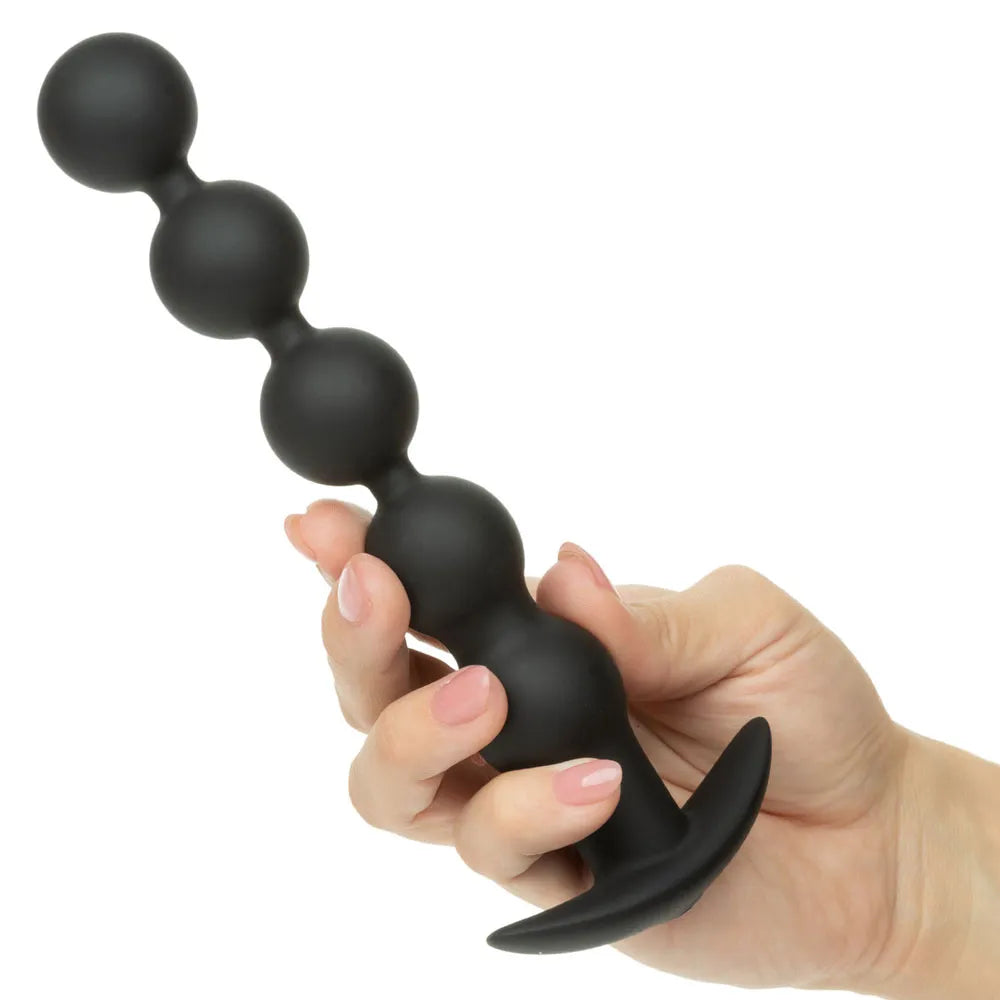 Rechargeable Power Balls (Black) – 5-Bead Pleasure Balls > Anal Range > Anal Beads