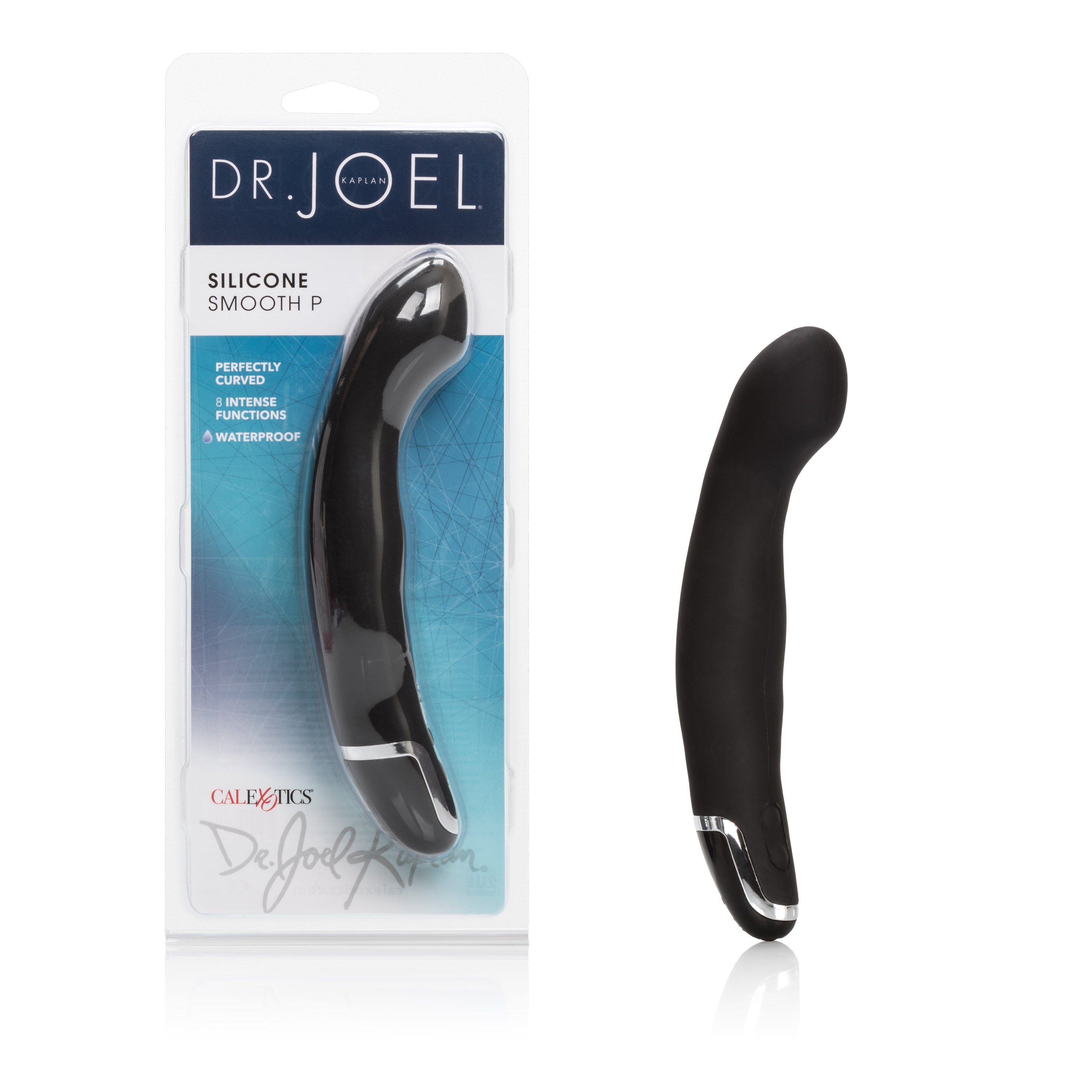 Dr Joel Silicone Smooth Anal Vibrator with 8 Vibration Modes Prostate Tools