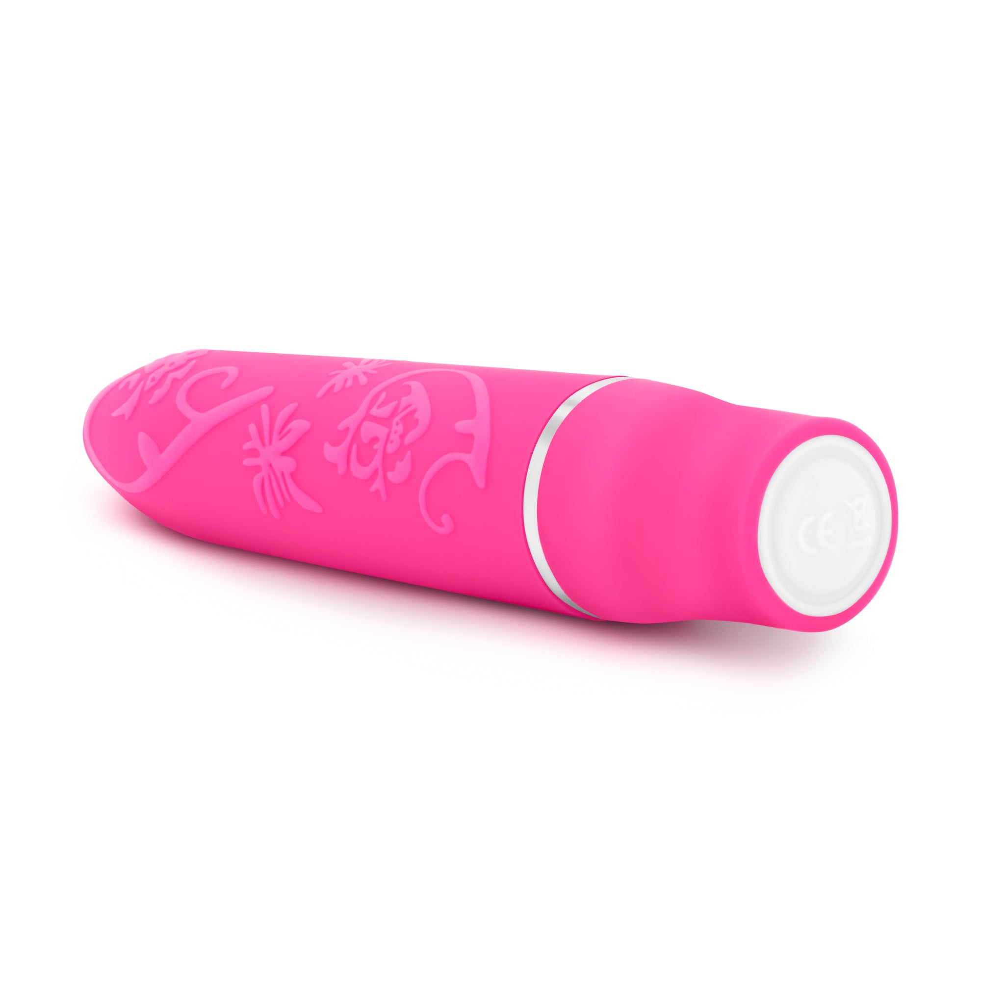 Blush Rose Bliss Pink Mini Vibrator with Satin Finish Rose Stimulators