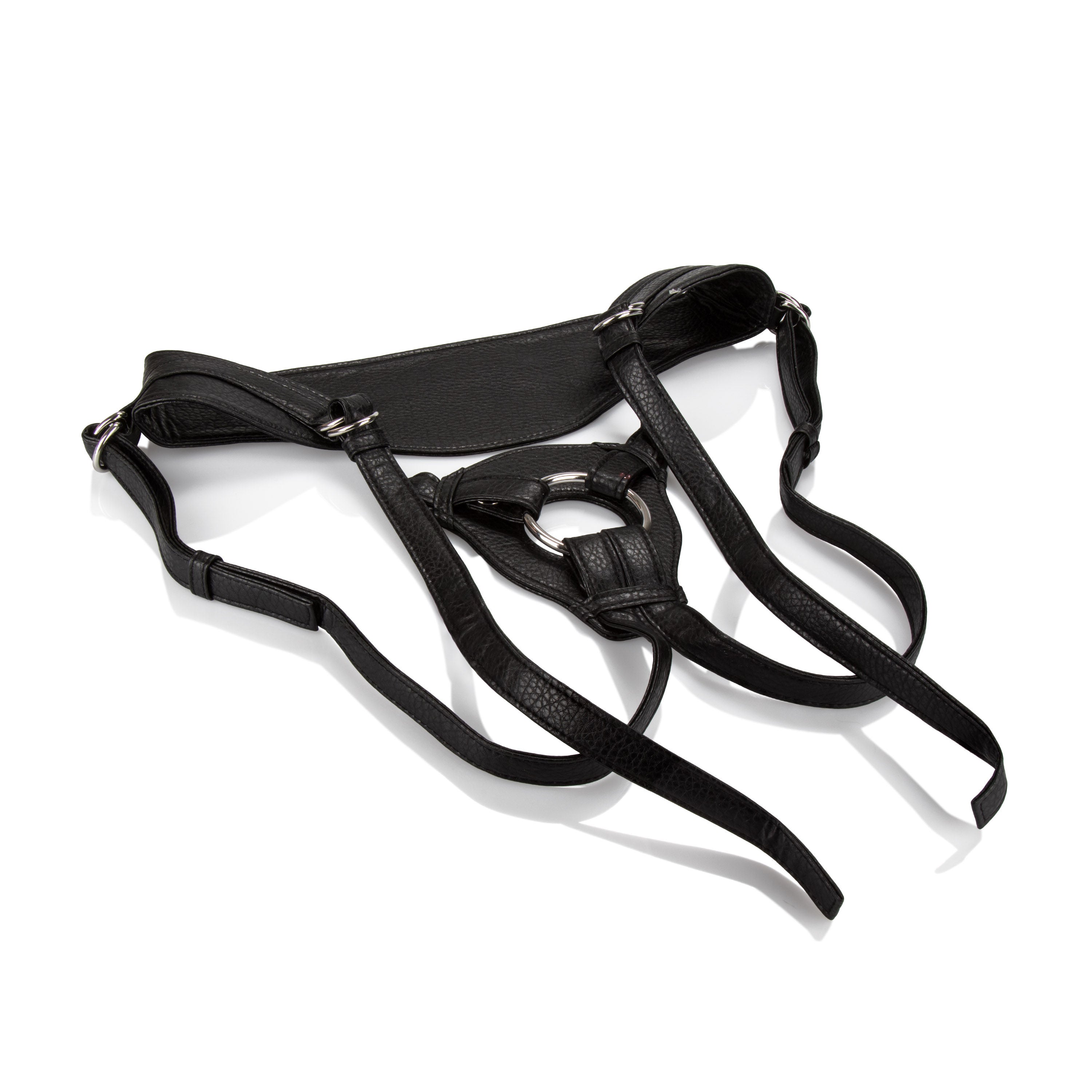Her Royal Harness The Queen – Adjustable Luxury Vegan Leather Harness Secondary image