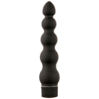 Black Magic Ribbed 7 Inch Velvet-Soft Vibrator – G-Spot and Clitoral Stimulator > Sex Toys For Ladies > G-Spot Vibrators