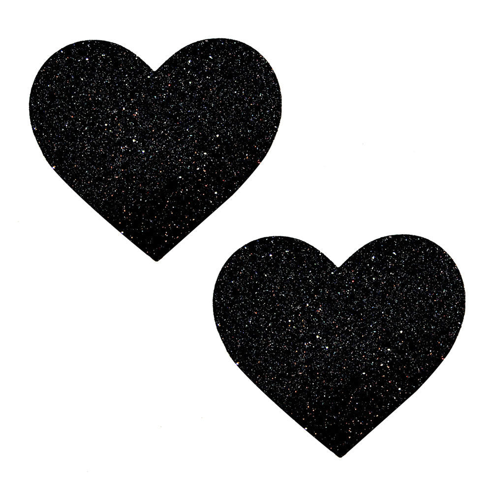 Black Malice Glitter X Factor Nipztix Glitter Pasties Apparel Pasties