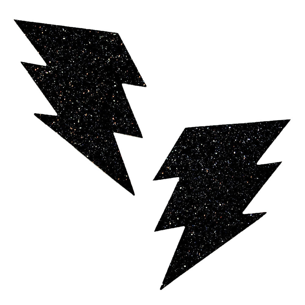 Black Malice Glitter X Factor Nipztix Glitter Pasties Apparel > Clothes > Pasties