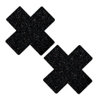 Black Malice Glitter X Factor Nipztix Glitter Pasties Apparel > Clothes > Pasties
