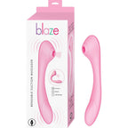 Blaze Bendable Suction Massager Pink Wireless Adult Vibrator > Sex Toys For Ladies > Air Pulsation