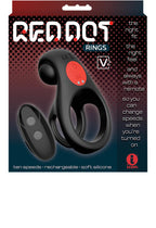 Red Dot Rings V2 Vibrating Cock & Ball Ring 10.2cm Multi > Cock Ring > Vibrating