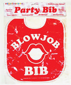 Blow Job Bib Novelty Accessory Oversized Cheeky Slogan Party Bib Fun Accessory > Novelties > Bachelor & Bachelorette Items