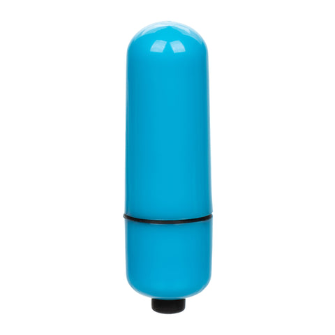 Blue 3-Speed Bullet Vibrator Travel Size With Smooth ABS Shell BULLETS & EGGS