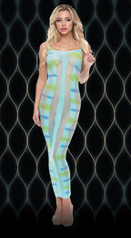 Blue Horizon Maxi Dress Sheer Erotic Gown > Clothes > Dresses and Chemises