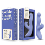 Blush Collection Simone Rabbit Vibrator with G-Spot Tapping > Vibrators > Ladies > Rabbit