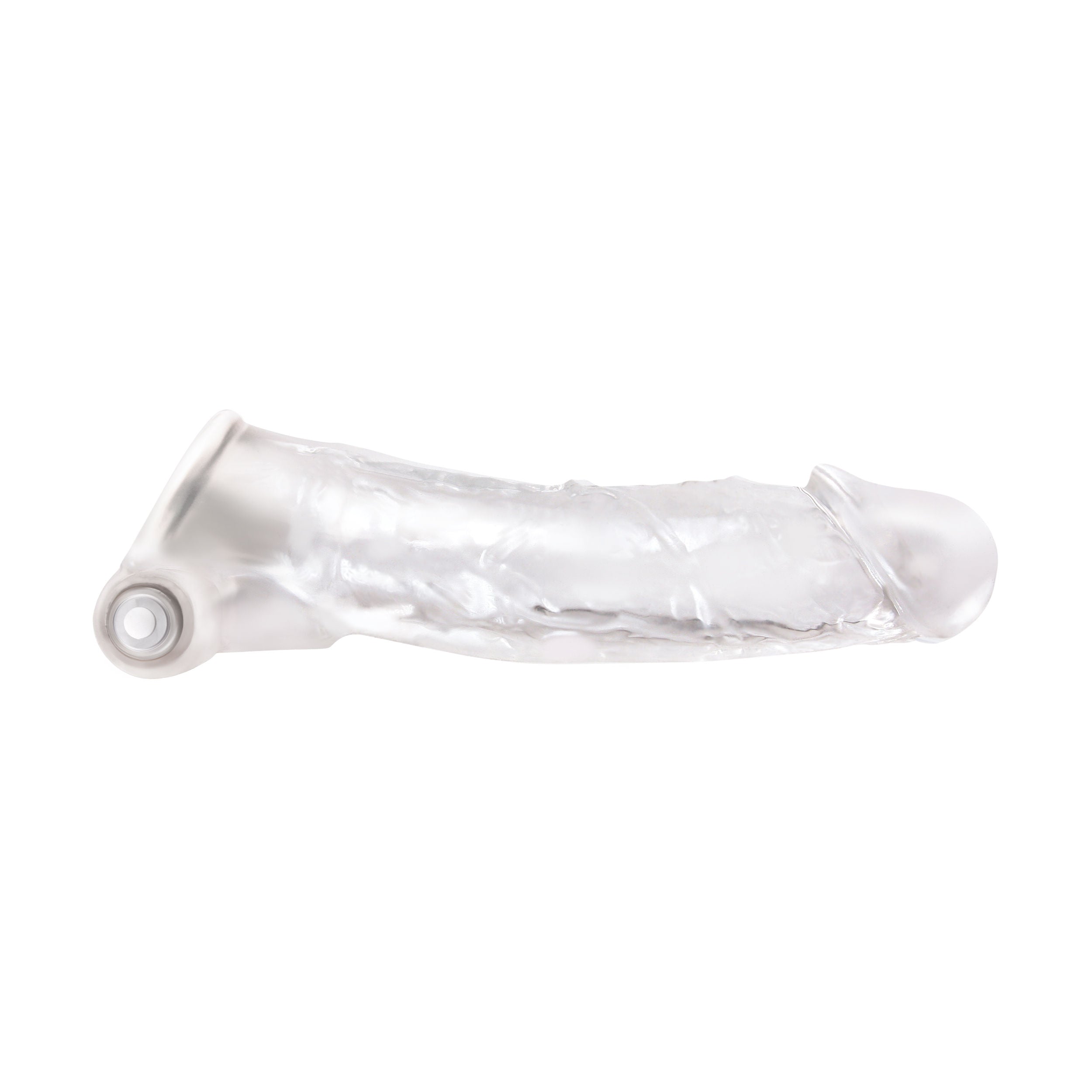 Renegade Manaconda Clear Vibrating Penis Extension Sleeve Clear Cockrings