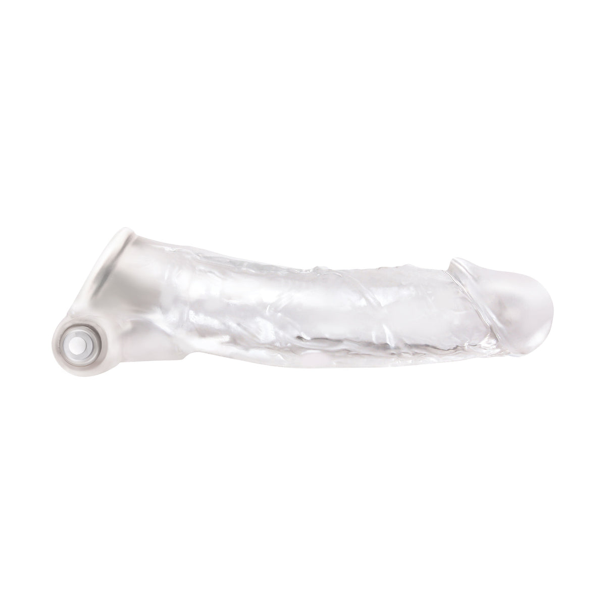 Renegade Manaconda Clear Vibrating Penis Extension Sleeve Clear Cockrings