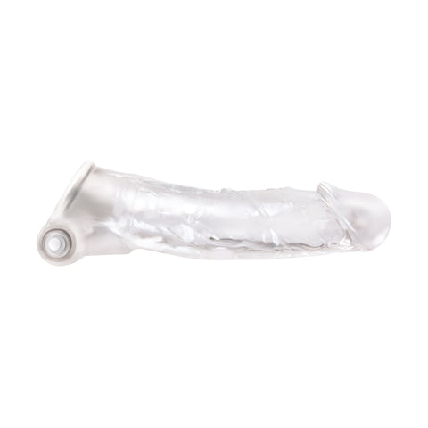 Renegade Manaconda Clear Vibrating Penis Extension Sleeve Clear Cockrings