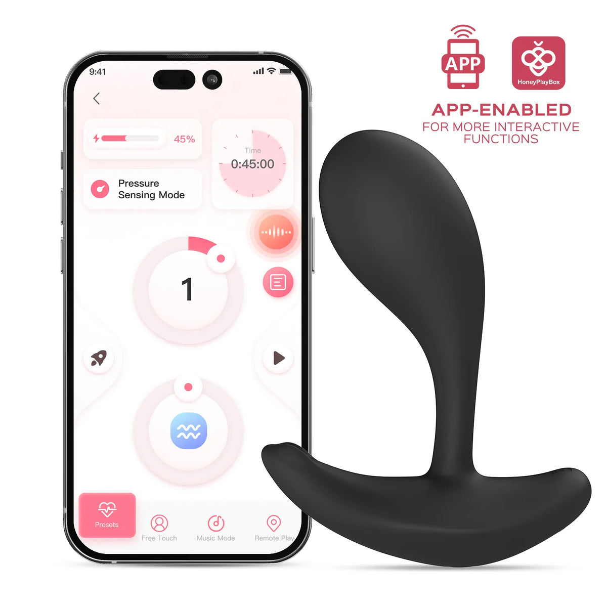 Oly 2 (Black) – App-Enabled Wearable Vibrator > Sex Toys For Ladies > Panty Vibes